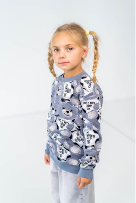 Комплект для дівчаток з 2-х світшотів 